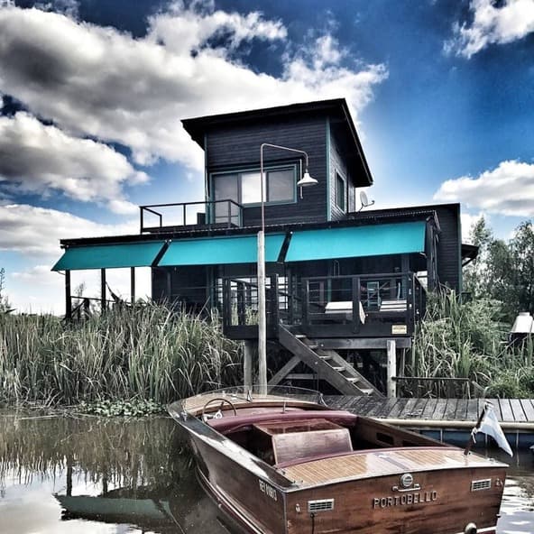 Imagen frontal del Hostal Paraiso Patagónico